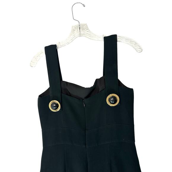 ALEXIS Black Dressy Date Night Out Party Juno Wide Leg Jumpsuit Size Medium - Picture 8 of 12